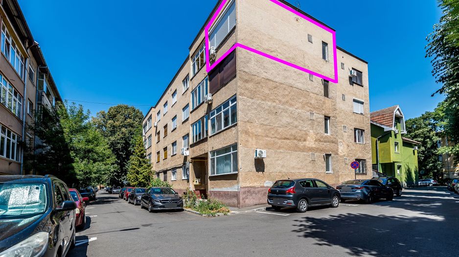Apartament cu 1 cameră, balcon închis și boxă pe str. Carol Davila - Poză 1