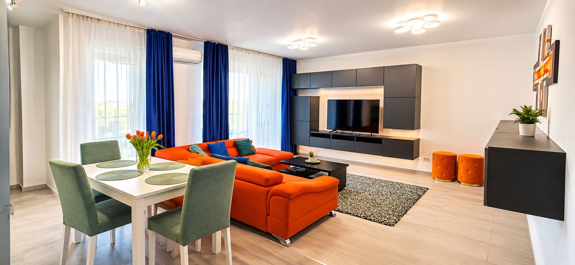 Apartament NOU LUX Complex Rezidential City of Mara  2 camere Parcare - Poză 8