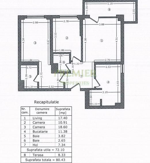 3 CAMERE | MOBILAT SI UTILAT READY TO MOVE | PARCARE OPTIONALA | AVIATIEI APART - Poză 13