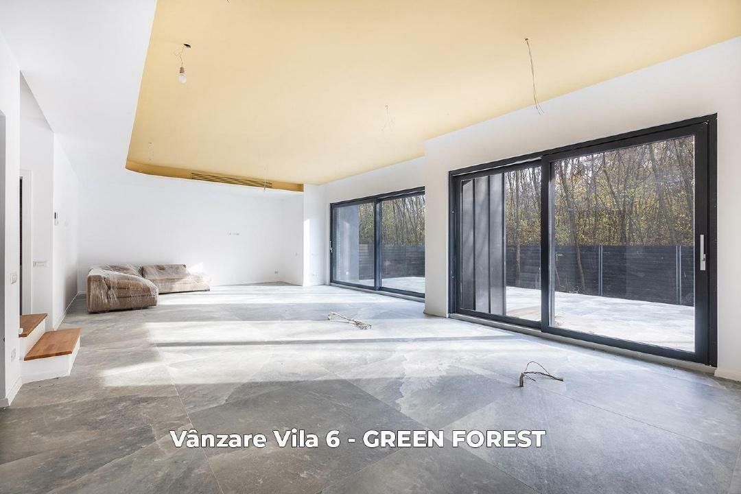 VILA 5 CAMERE | ARHITECTURA SCANDINAVA | CORBEANCA | LANGA PADURE - Poză 6