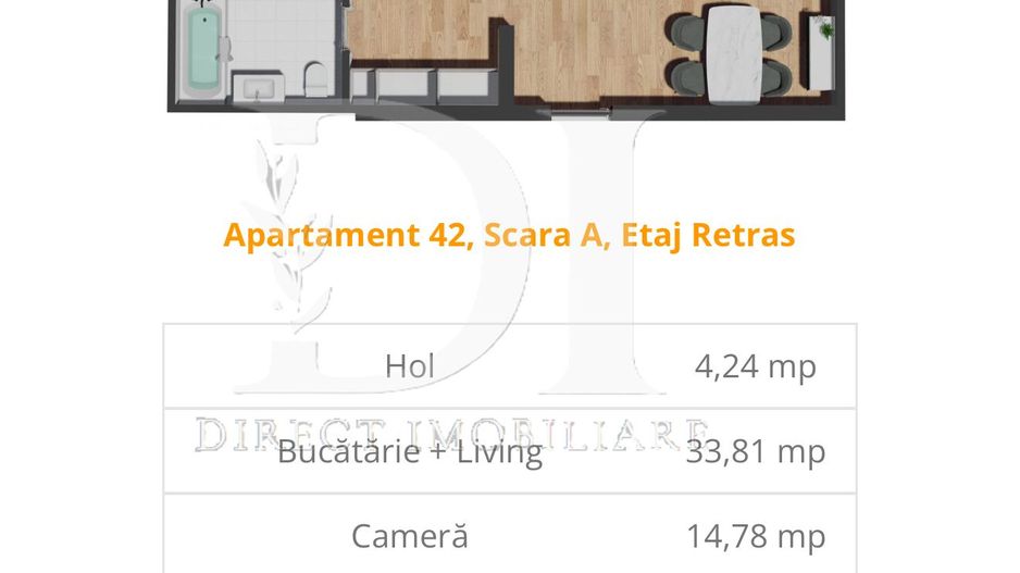 Apartament etaj intermediar / Zona Vivo - Poză 4