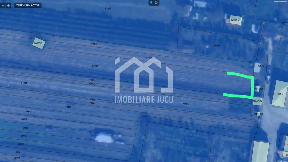 Loc de casa in centrul localitatii Gadalin,  1000mp, Nu necesita PUZ - Poză 4