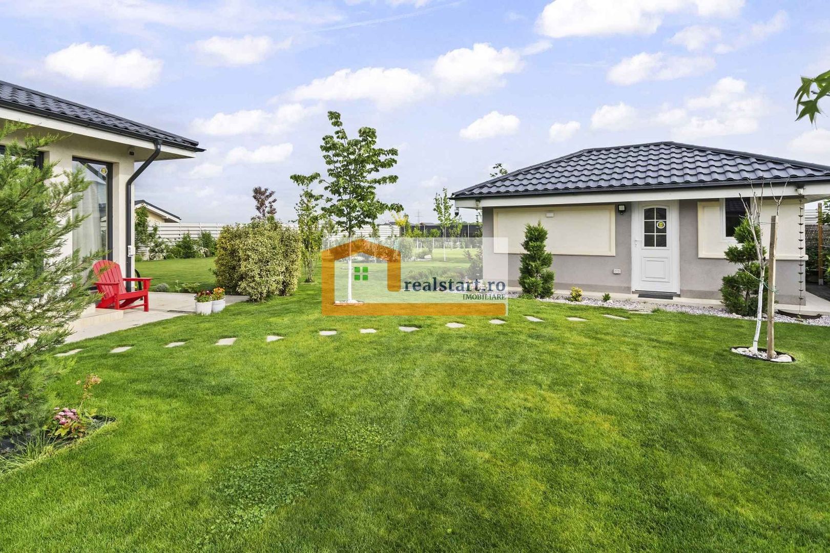 Langa Padure, Vila P+Pod , 1500mp teren,  terasa 40mp,  complex securizat - Poză 28