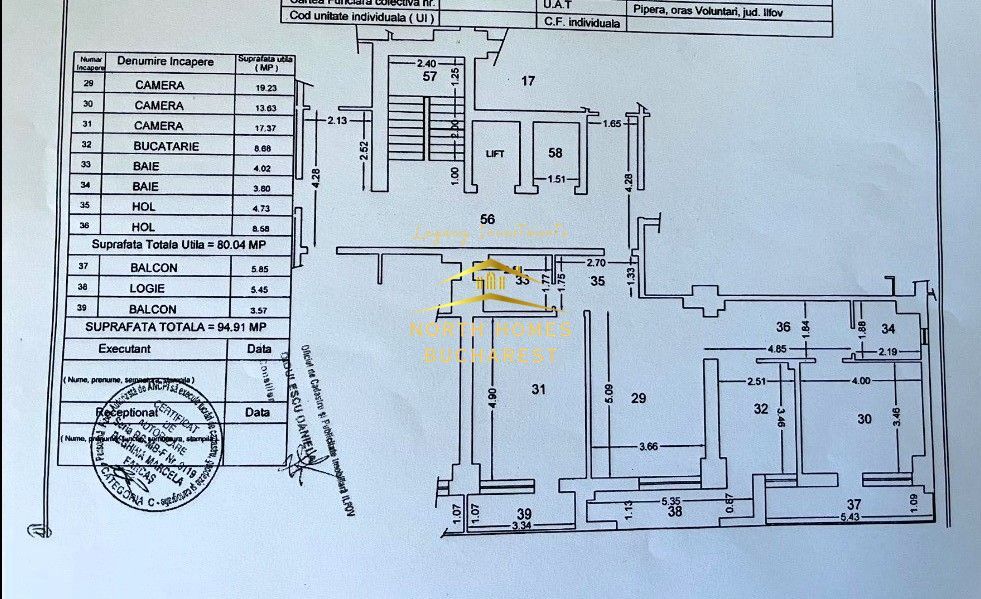 Apartament 3 camere, 2 bai si parcare - Poză 17