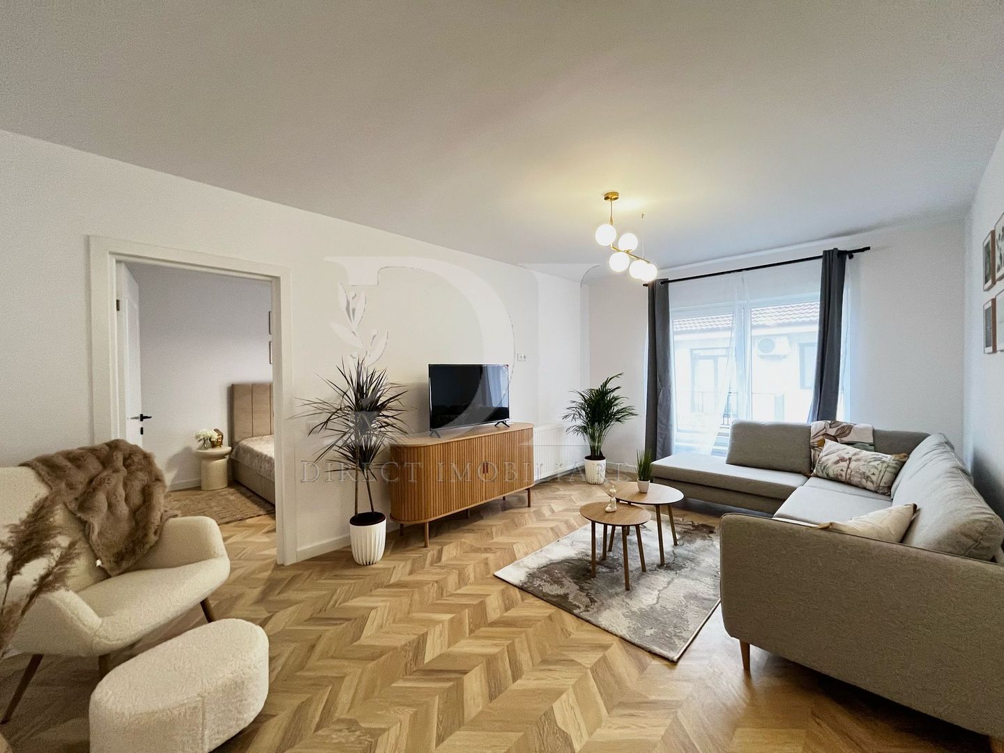 Apartament de 2 camere | la cheie | bloc 2024 | etaj intermediar - Poză 3