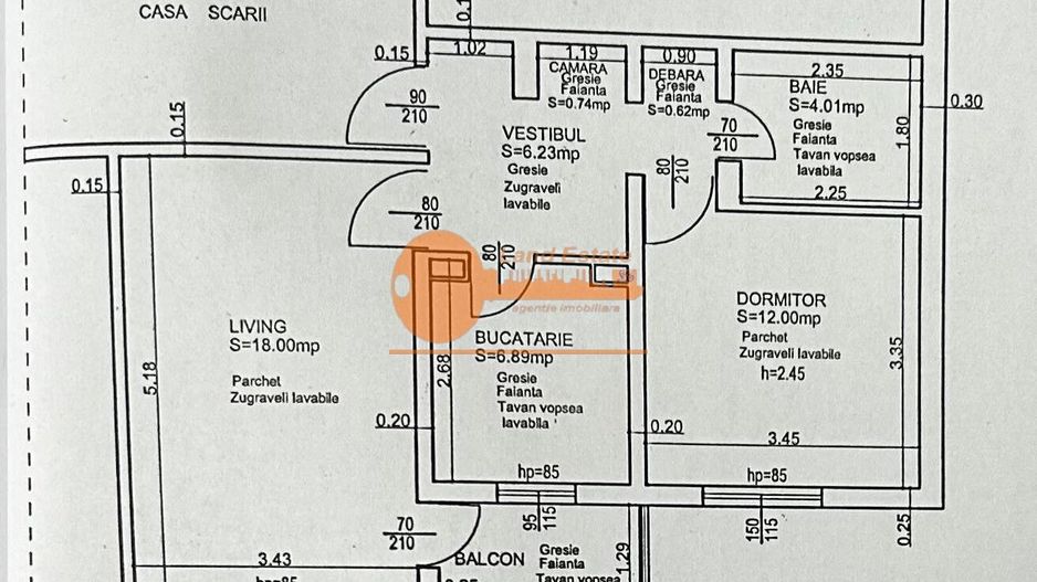 2 Camere la 7 minute de Metrou Crangasi-Parc-Lacul Morii - Schiță 12