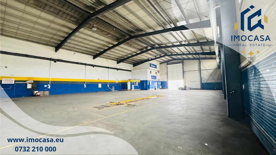 Hala de inchiriat atelier/depozit Micalaca Acces Tir 600+600 M.P. - Poză 3