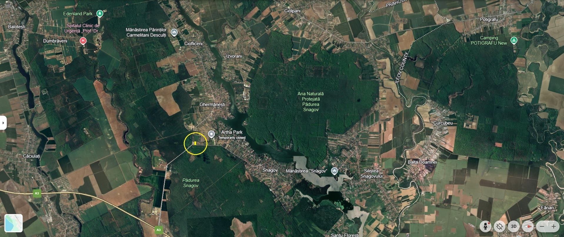 SNAGOV - LIDL, 552 mp. teren intravilan ideal constructie - Poză 4