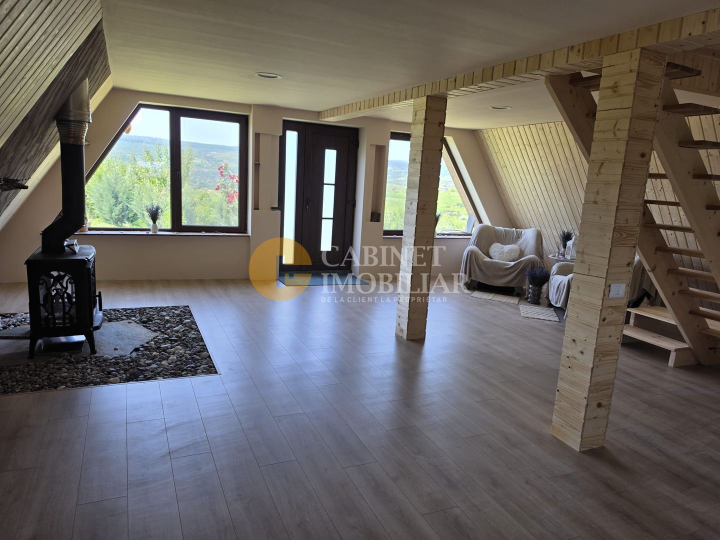 🌿🏡 Casă A-Frame 85 mp  utili 880 mp teren Chicerea Tomești 🏡🌿 - Poză 4