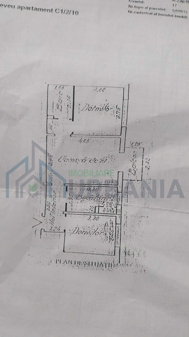 Apartament 3 camere, zona Păcurari, Iași – de vânzare - Poză 1