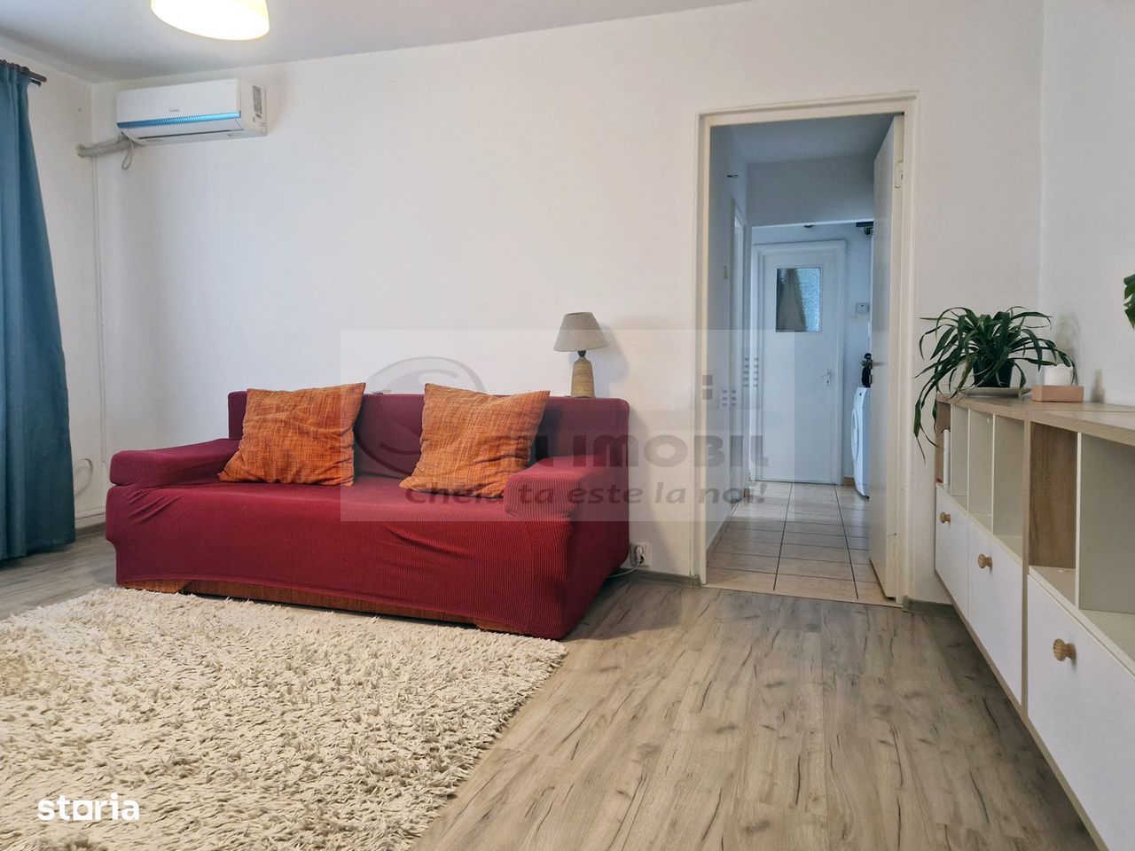 Apartament 3 camere SD, et. 2, Zimbru, mobilat și utilat 95.000 euro - Poză 2