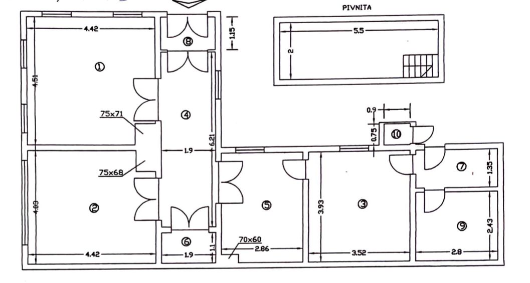 Apartament 3 camere de vanzare, in vila, 83 mp - Poză 4