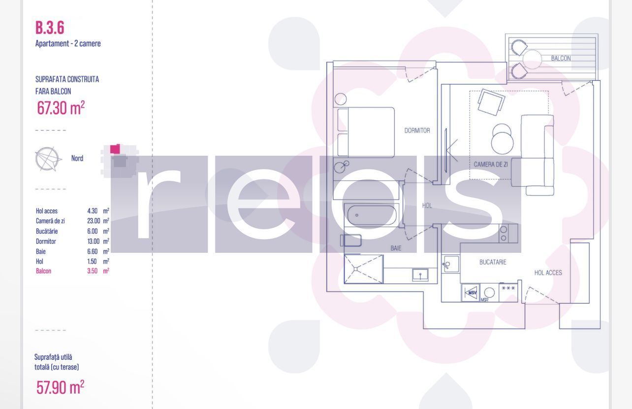 OPORTUNITATE VANZARE 2 CAMERE | VEDERE PANORAMICA |ONE VERDI ET 3-9-13 - Poză 17