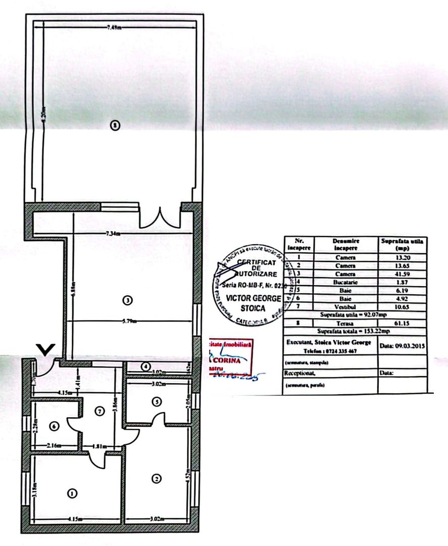 Calea Giulesti Penthouse 153 mp cu terasa panoramica - Poză 15