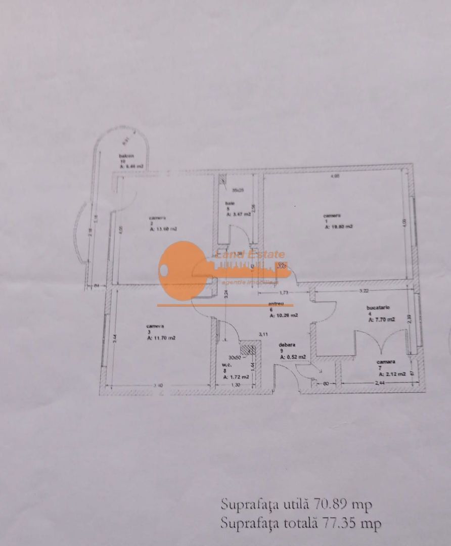 Apartament cu 3 camere in zona Nerva Traian - Poză 10