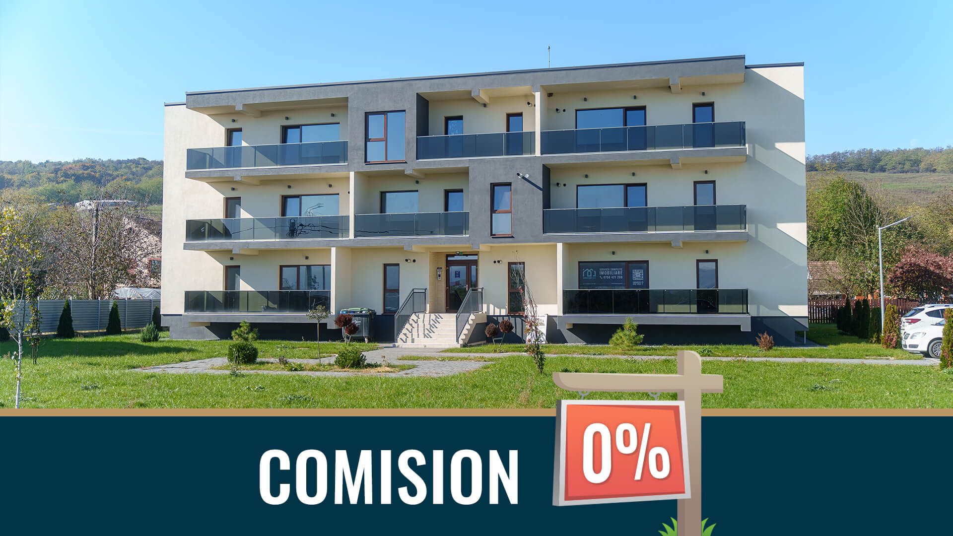 Apartament 3 camere, Finisat, Bloc nou, 1 Loc Parcare, Acte la Zi - Poză 1
