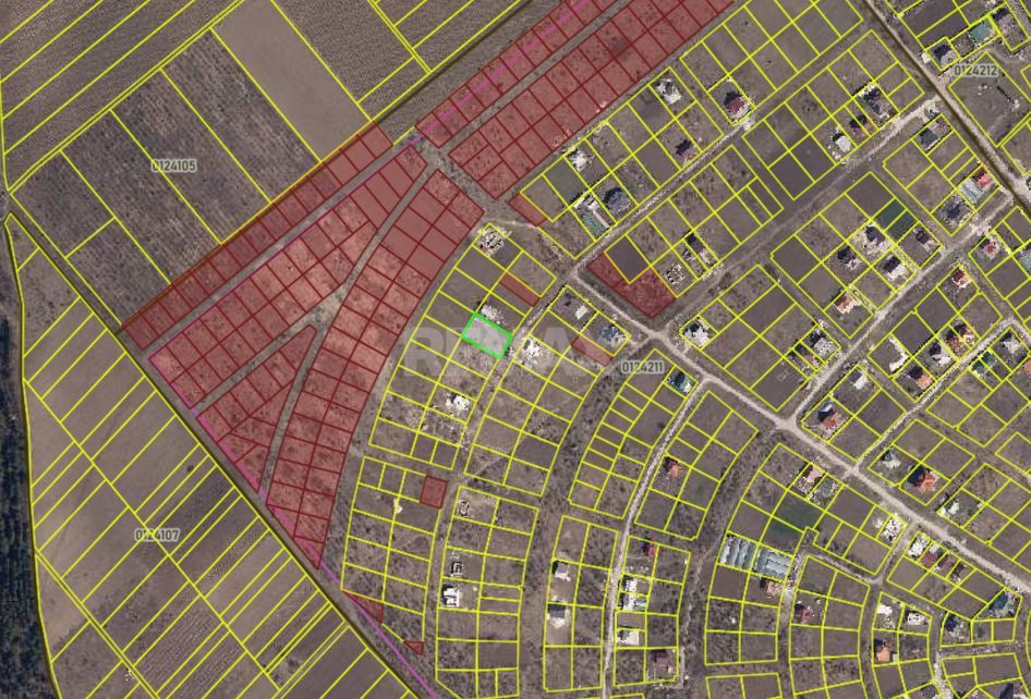Teren 9,45 ari Ghidighici | 23 m fațadă | pentru construcții | 6 km de Chișinău - Poză 15