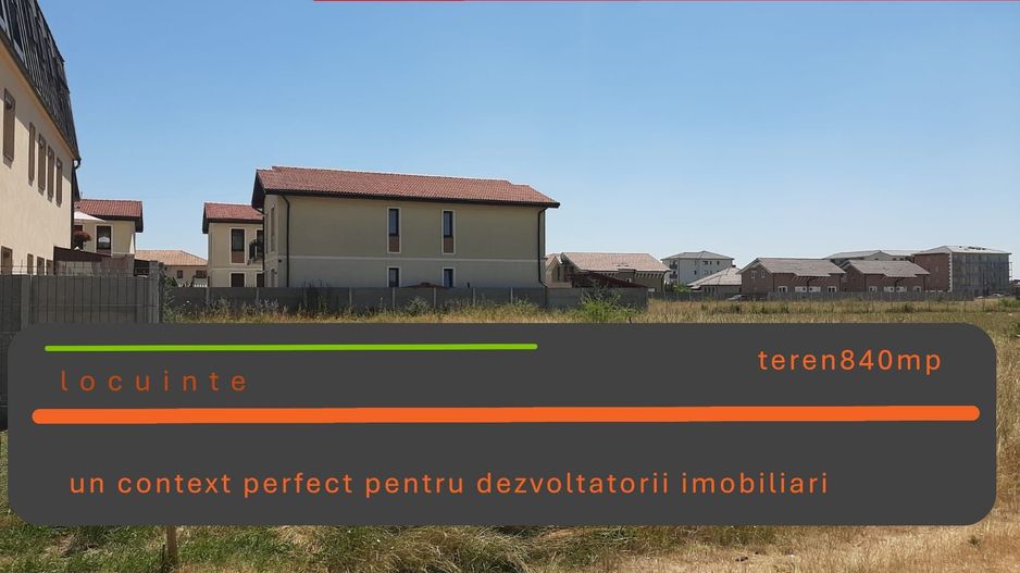 Teren -Locuinte colective Calea Urseni Giroc - Poză 1