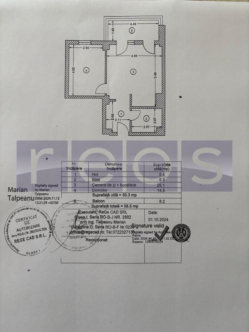 VANZARE APARTAMENT 2 CAMERE UNIRII BLOC NOU 59MP - Poză 9