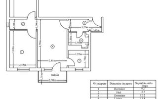 3Camere-Etaj1-Vedere Blaterala-Teava De Gaze-Craiovita-Zona Materna - Schiță 7