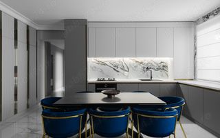 Vând apartament 3 camere complet mobilat și utilat - Poză 1