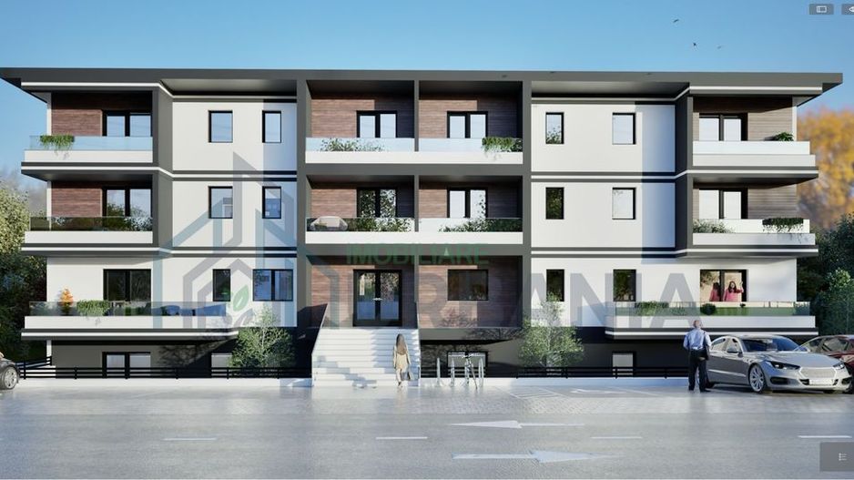 Apartament 2 camere în Manta Roșie - Hlincea, bloc nou, vedere lac - Poză 2