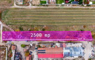 Teren de 2500 mp, cu posibilitate de parcelare în Bujac Arad