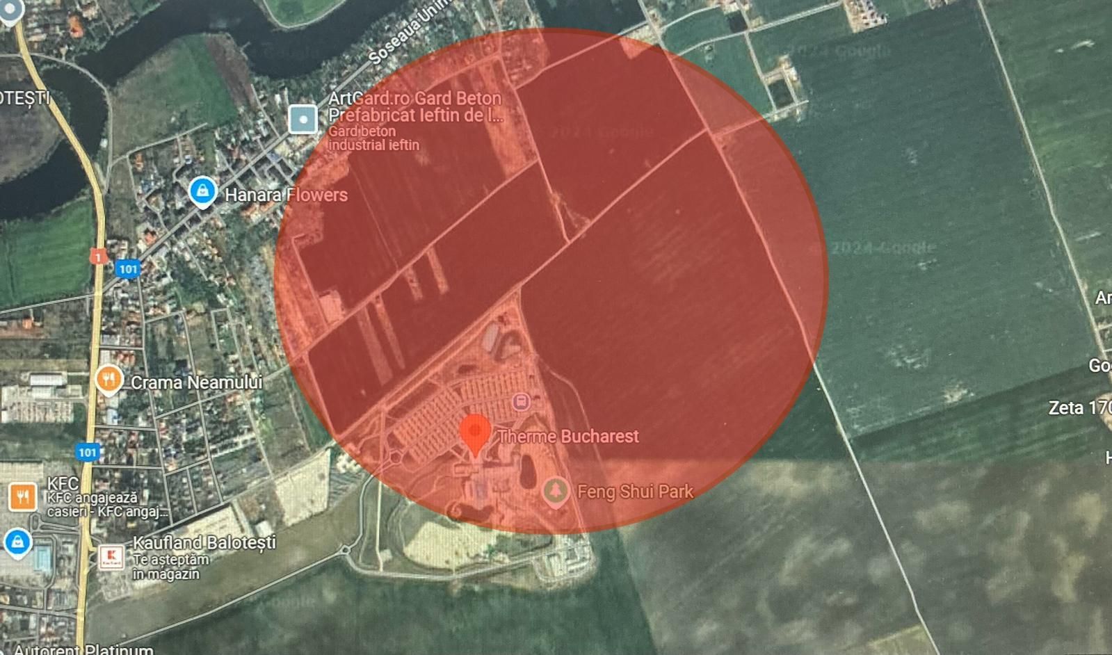 Oportunitate teren Balotesti- Therme - Poză 1