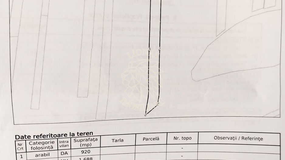 Teren 3991 mp cu utilitati-Livezile Zona Piata de masini - Poză 2