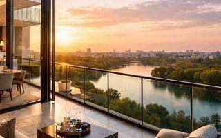 Apartament lux One High District, 2 camere- preț 222 000 eur  plus TVA - Poză 2