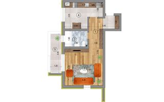 Apartamente moderne de vânzare – Orizont Residence, Sanpetru (Brașov) - Poză 7