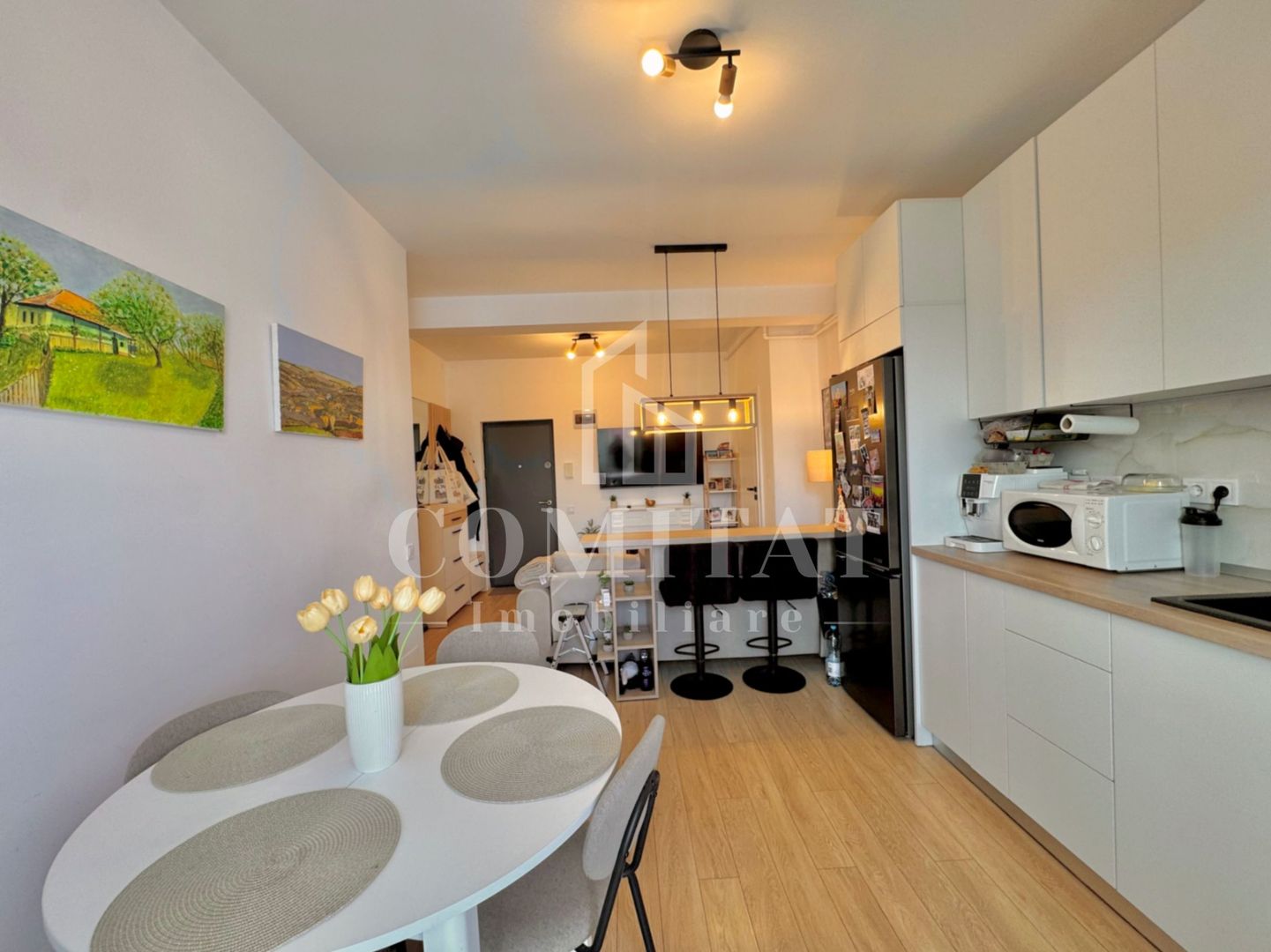 Apartament la cheie cu 2 camere | Imobil nou | Balcon - Poză 7
