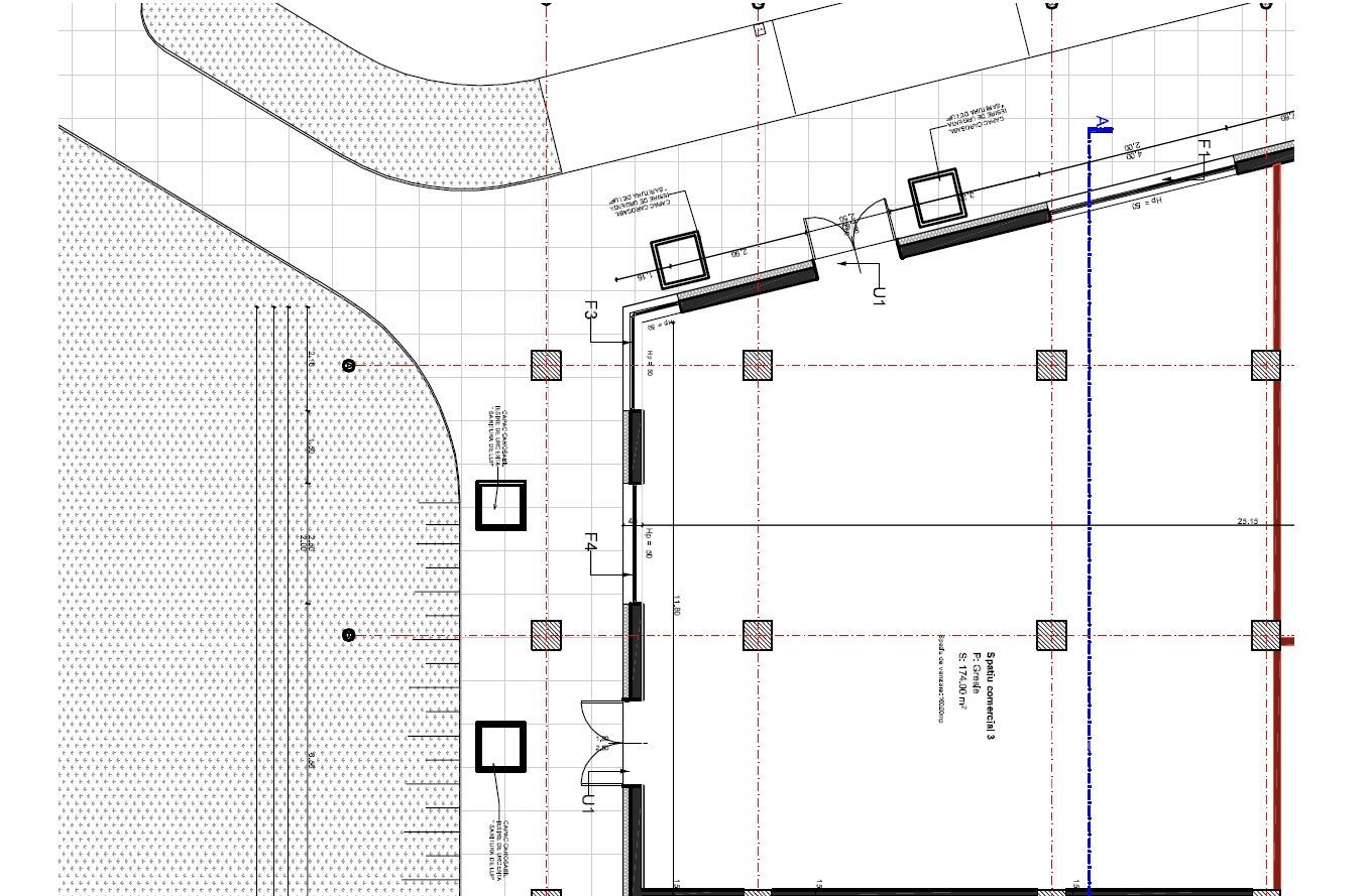 Spatiu comercial 174 m2 Buna Ziua - Poză 2