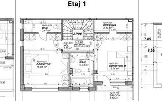 Proprietar - Duplex 4 camere de vânzare - Bucurestii Noi - Straulesti - Poză 16