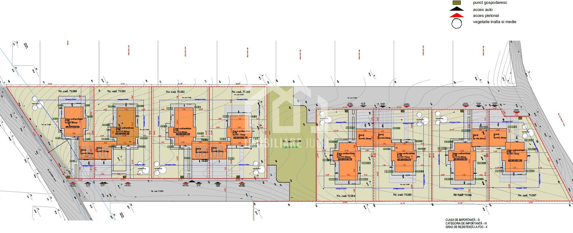 Proiect 8 case autorizate Jucu | 8000 mp | 2 accese | 60€/mp - Poză 5