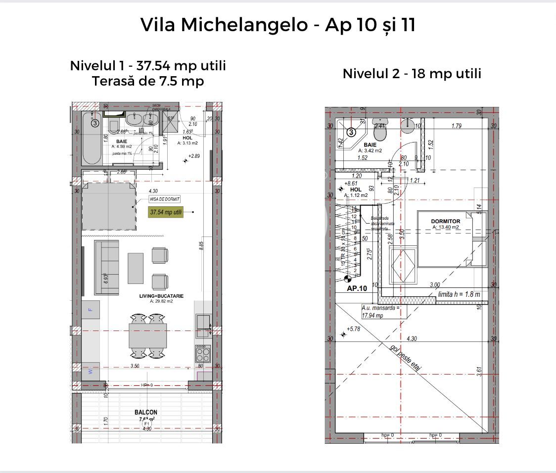 Penthouse 2 camere, la cheie (YND-23C-Mi-ap.11) - Poză 2