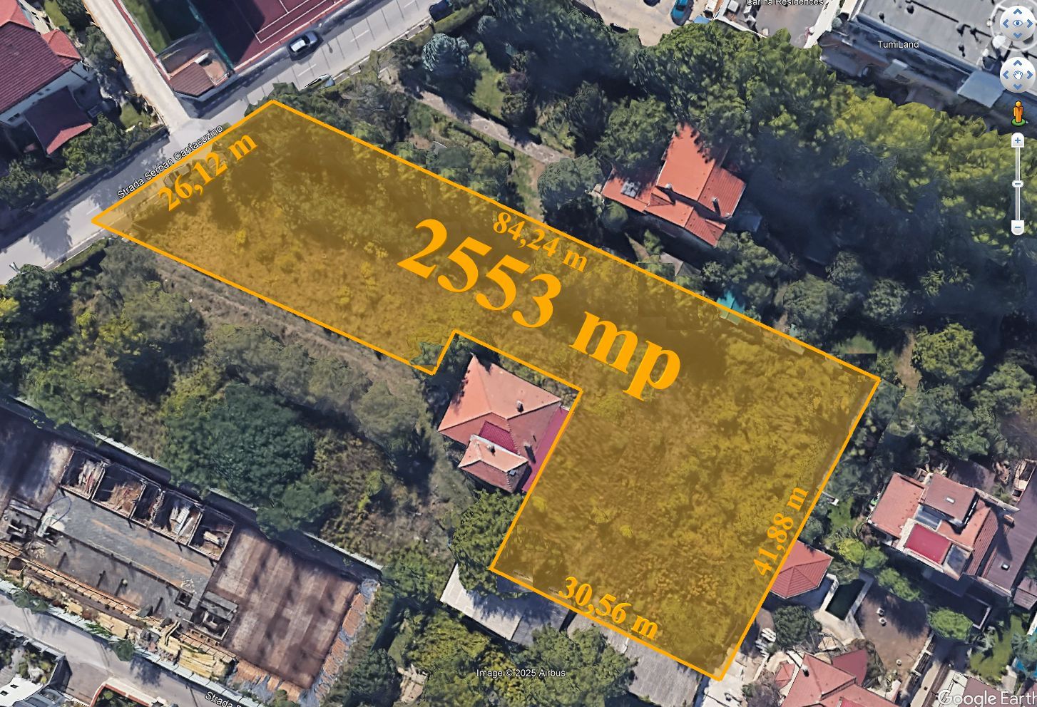 Teren 2553 mp | Iancu Nicolae | Serban Cantacuzino | - Poză 1