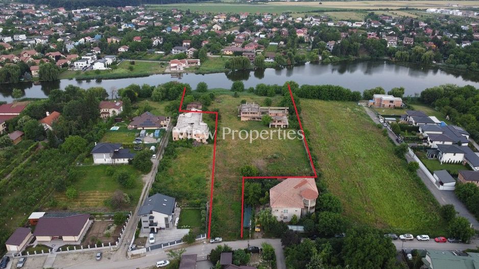 Corbeanca - Teren intravilan cu 88mp descidere la lac - Poză 3