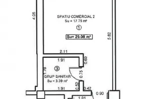 Spațiu comercial de închiriat (tip SAD)| Terasa + Parcare | Iosefin | Comision 0 - Schiță 19
