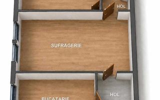 Apartament 2 camere de vânzare | Sibiu | Hipodrom 3 | parter - Poză 7