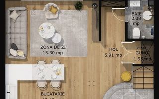 Vilă contemporană în construcție – livrare în 2025, situată în Pipera, Voluntari - Poză 5