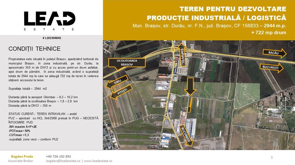 OPORTUNITATE INVESTIȚIE INDUSTRIALĂ/SERVICE AUTO/PRODUCȚIE/DEPOZITARE - Poză 3