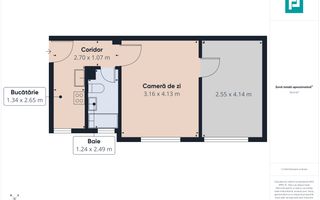 2 camere Rogerius, 33 mp, disponibil imediat - Poză 7