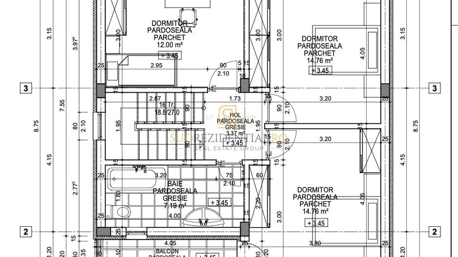 Vilă de vânzare în Comuna Berceni | 4 camere, teren 451 mp - Schiță 5