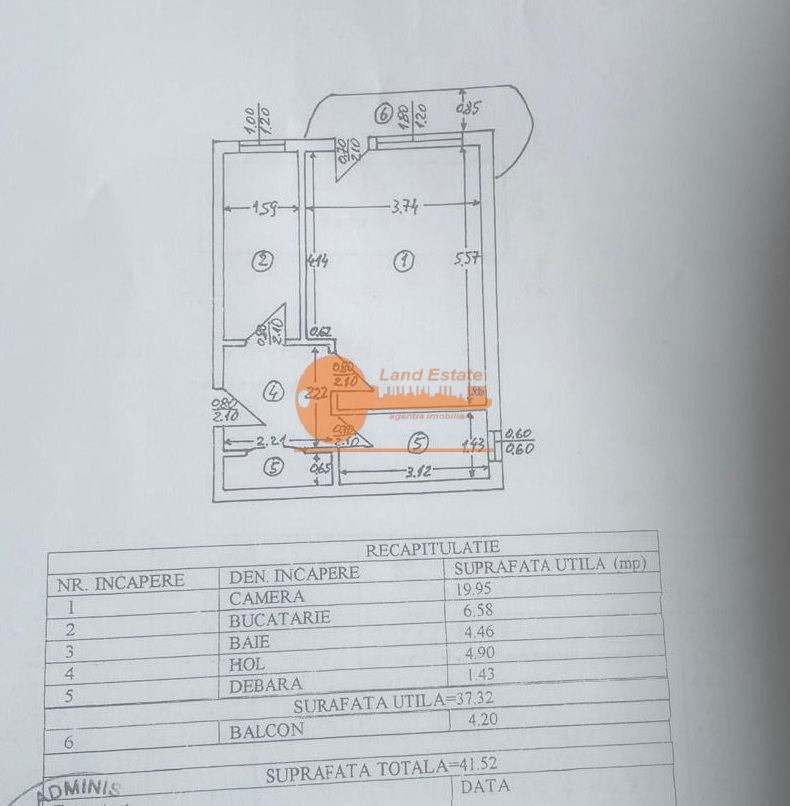 Garsoniera in zona Lujerului-Virtutii( Bloc de Garsoniere ) - Poză 6