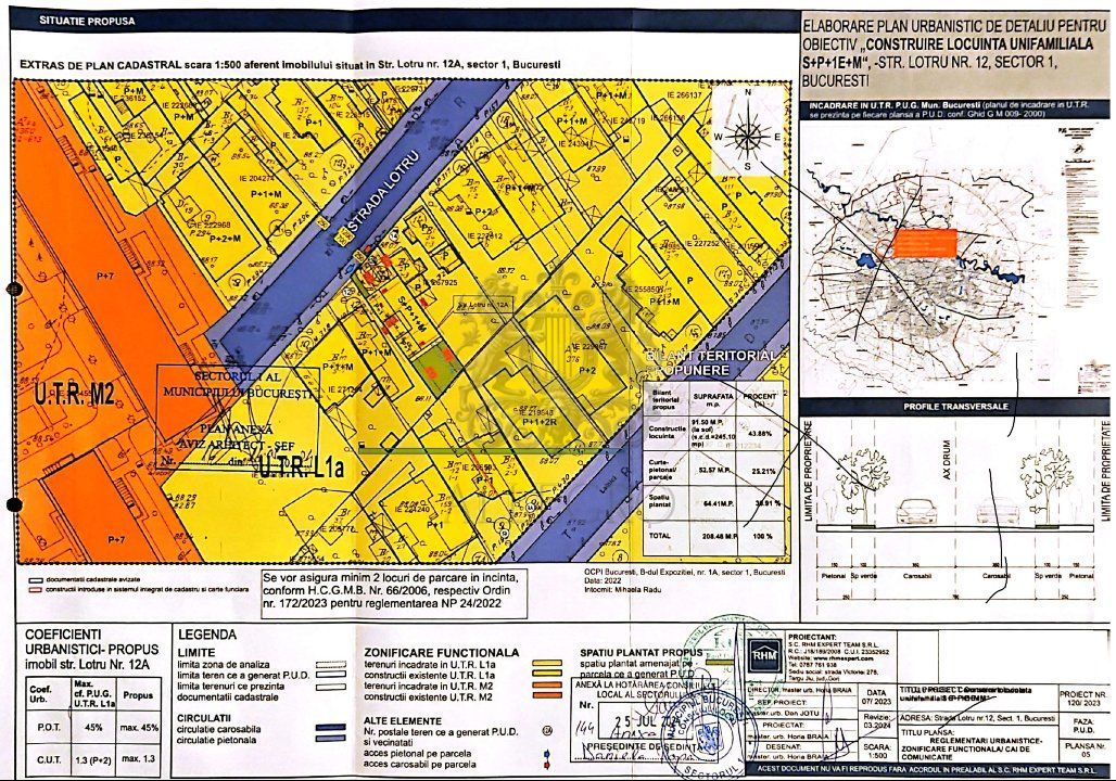 Domenii | Teren | 208 mp | Strada Lotru | PUD Aprobat Casa - Poză 14