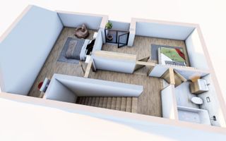 Apartament 4 camere, 100 mp, gradina, parcare, zona Traian Vuia - Poză 3