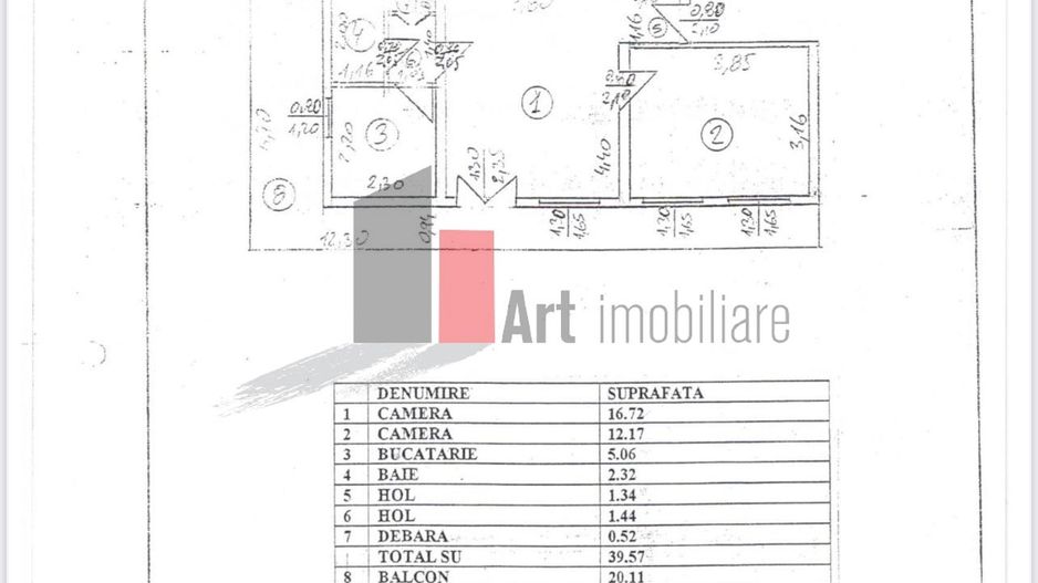 APARTAMENT DE 2 CAMERE SALA PALATULUI - Poză 8