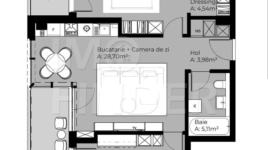 COMISION ZERO -Vanzare apartament 3 camere,strada Soporului/Gheorgheni - Poză 2