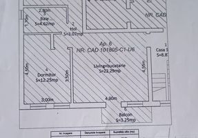 Apartament 3 camere | Etaj 1 | Decomandat | Baclon | Parcare - Poză 2